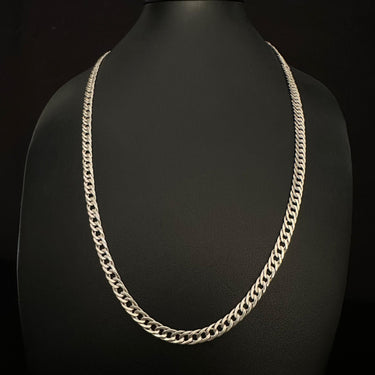 950 Sterling Silver Cuban Link Chain 4mm
